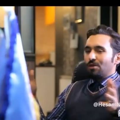 تصویری شخصی از سیدحسام نواب‌صفوی، بازیگر سینما و تلویزیون