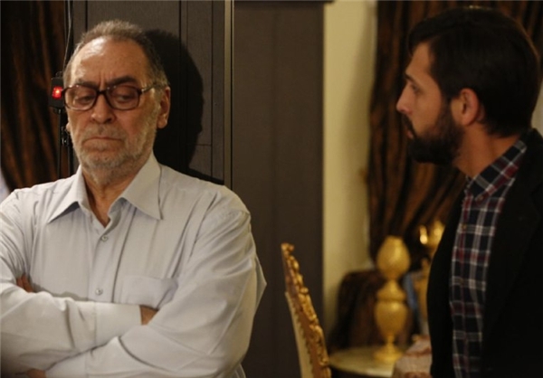محسن افشانی در صحنه فیلم سینمایی ترمینال غرب به همراه هوشنگ توکلی