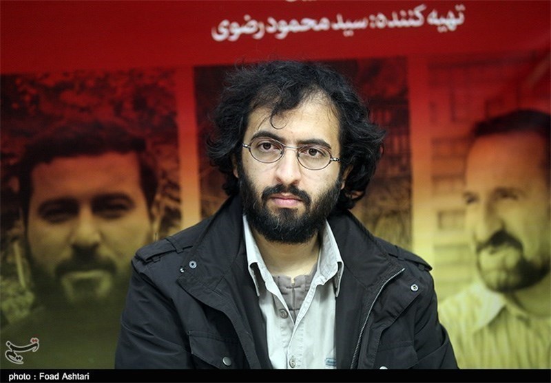 بهروز شعیبی در نشست خبری سریال تلویزیونی پرده‌نشین