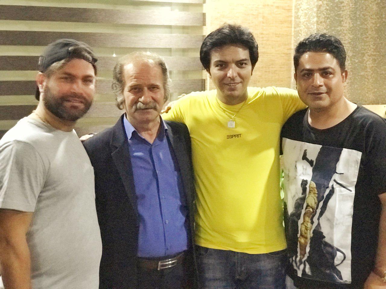 پشت صحنه سریال تلویزیونی مس با حضور فرج‌الله گل‌سفیدی، رامین الماسی و عبدالرضا صادقی‌جهانی