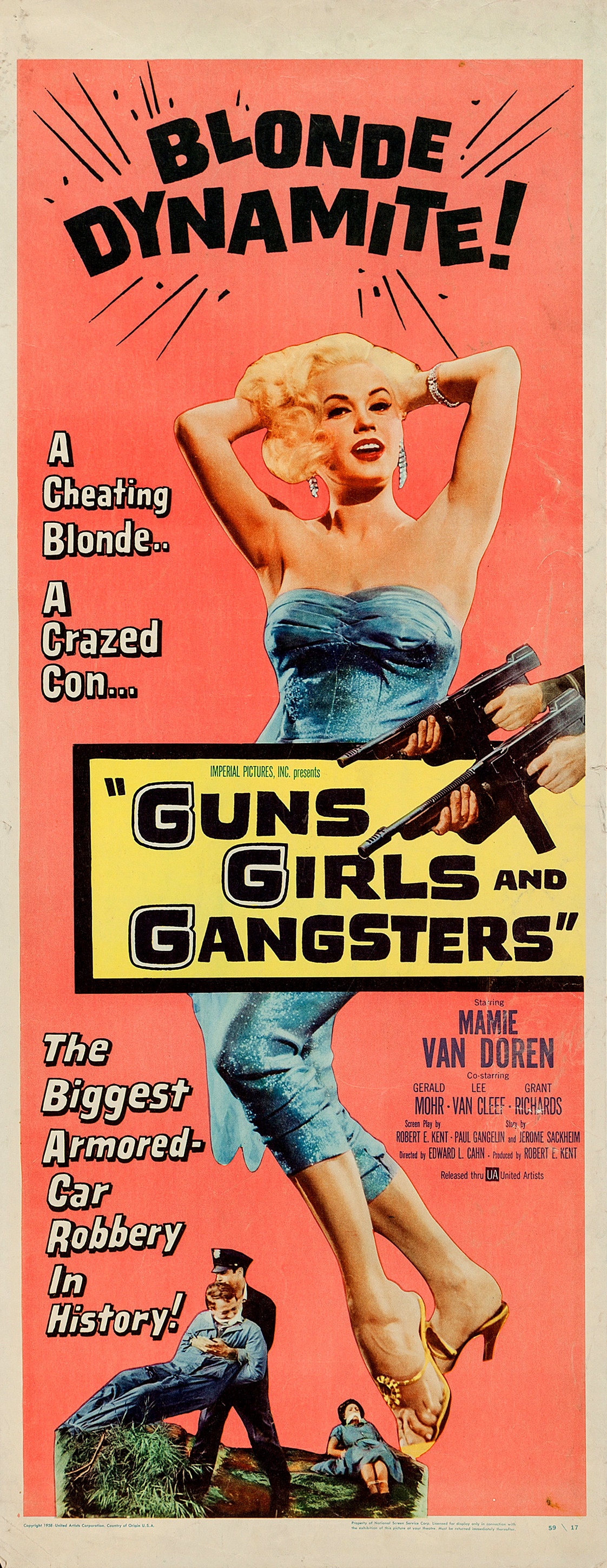  فیلم سینمایی Guns Girls and Gangsters به کارگردانی Edward L. Cahn