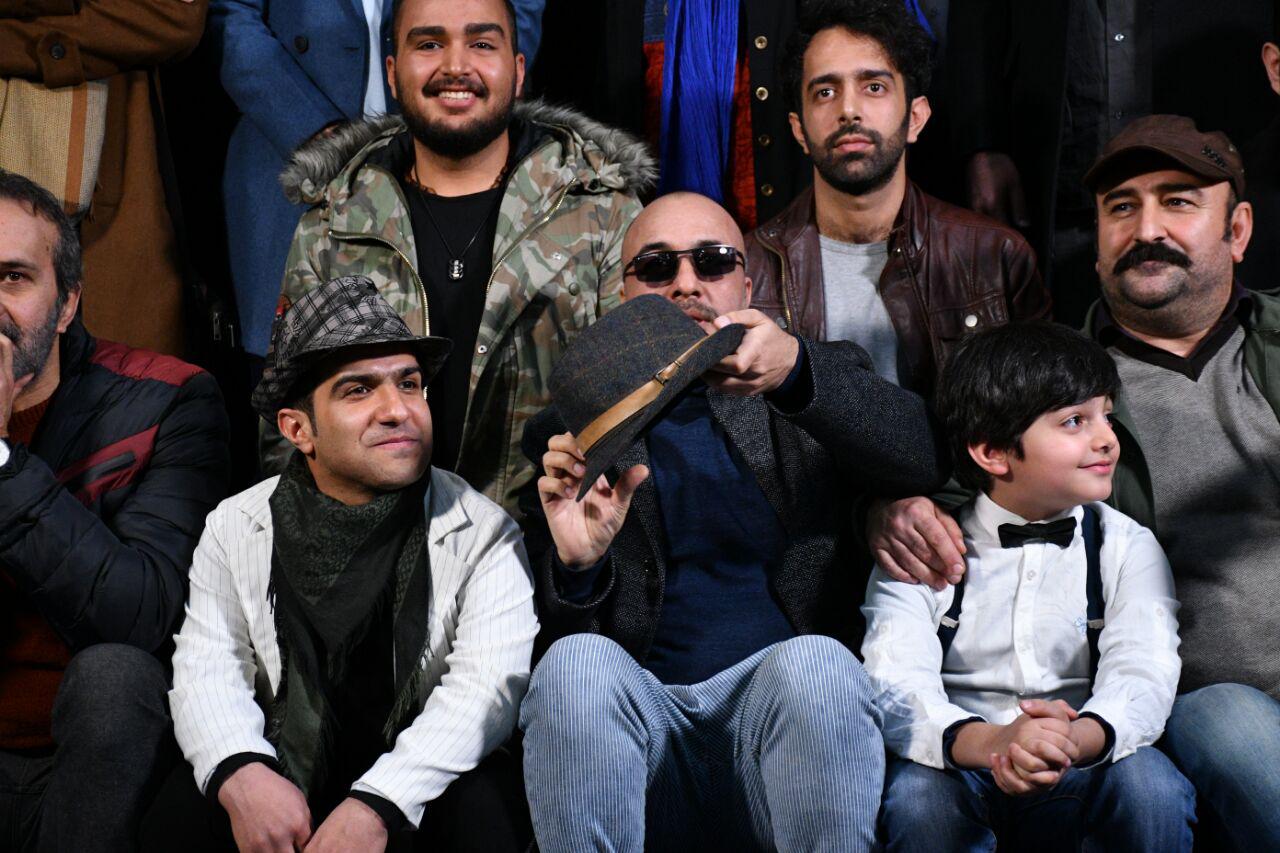 مهران احمدی در جشنواره فیلم سینمایی مصادره به همراه امیر صدرا حقانی و رضا عطاران
