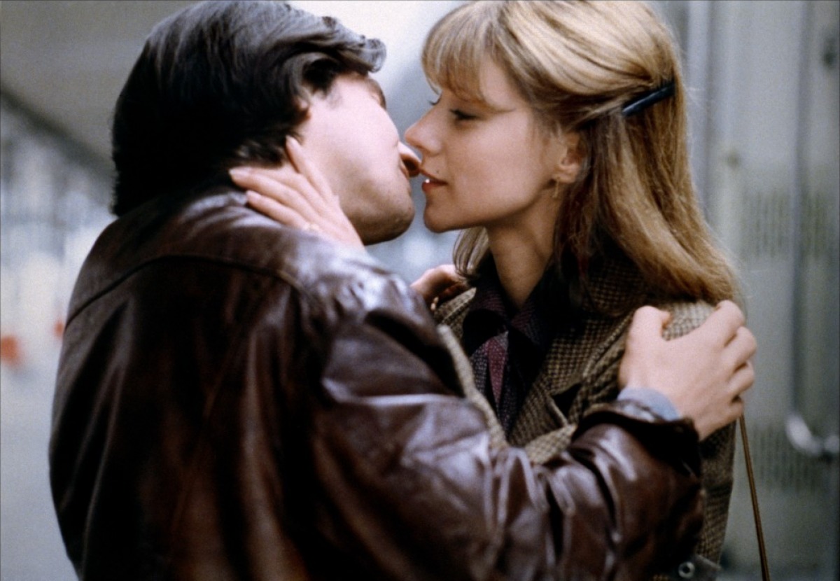 Jean-Pierre Léaud در صحنه فیلم سینمایی Love on the Run به همراه Dorothée