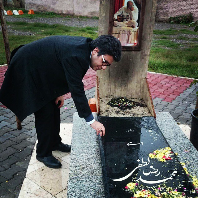 تصویری شخصی از رضا رشیدپور، بازیگر و مجری سینما و تلویزیون