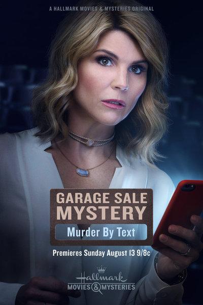 Lori Loughlin در صحنه فیلم سینمایی Garage Sale Mystery: Murder by Text