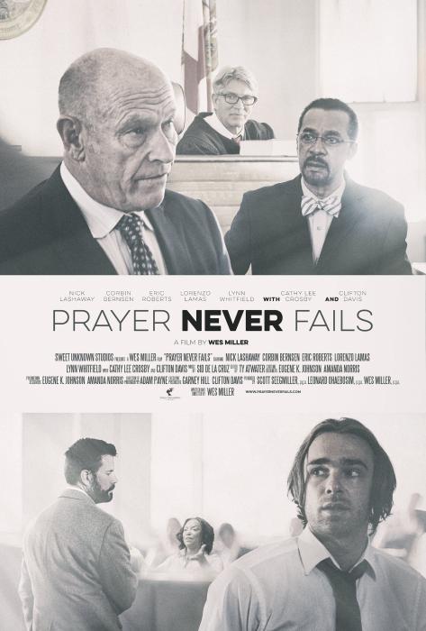 Lorenzo Lamas در صحنه فیلم سینمایی Prayer Never Fails به همراه Corbin Bernsen، اریک رابرتز، Clifton Davis و Lynn Whitfield