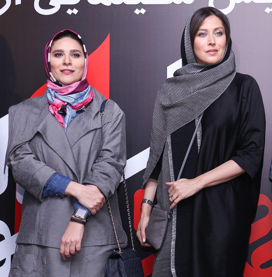سحر دولتشاهی در جشنواره فیلم سینمایی چهارراه استانبول به همراه مهتاب کرامتی