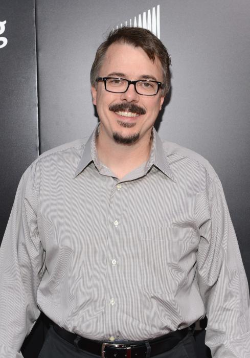 Vince Gilligan در صحنه سریال تلویزیونی برکینگ بد