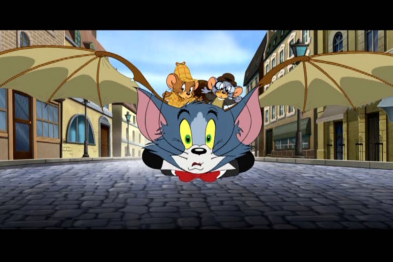 Kath Soucie در صحنه فیلم سینمایی Tom and Jerry Meet Sherlock Holmes به همراه Billy West