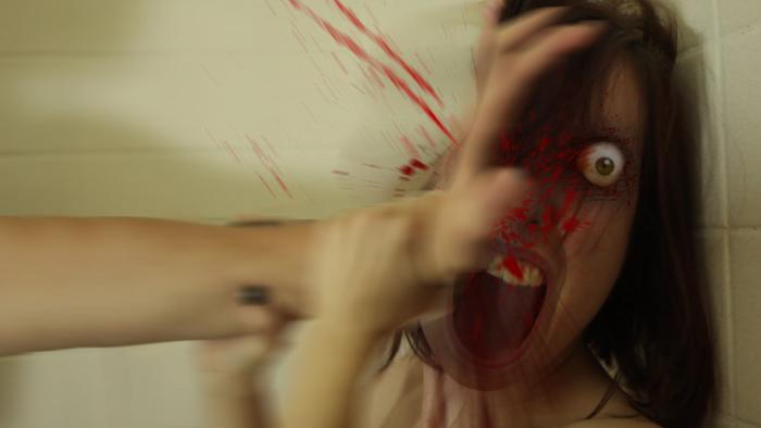 Erin R. Ryan در صحنه سریال تلویزیونی Bath Salt Zombies