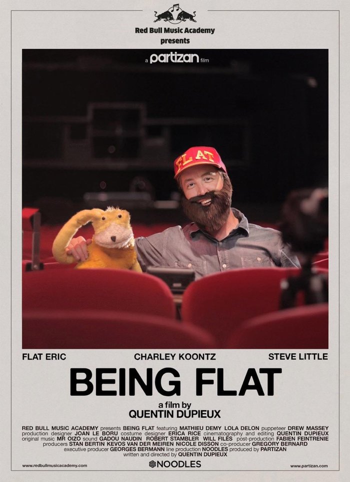 Eric Peterson در صحنه فیلم سینمایی Being Flat به همراه Steve Little