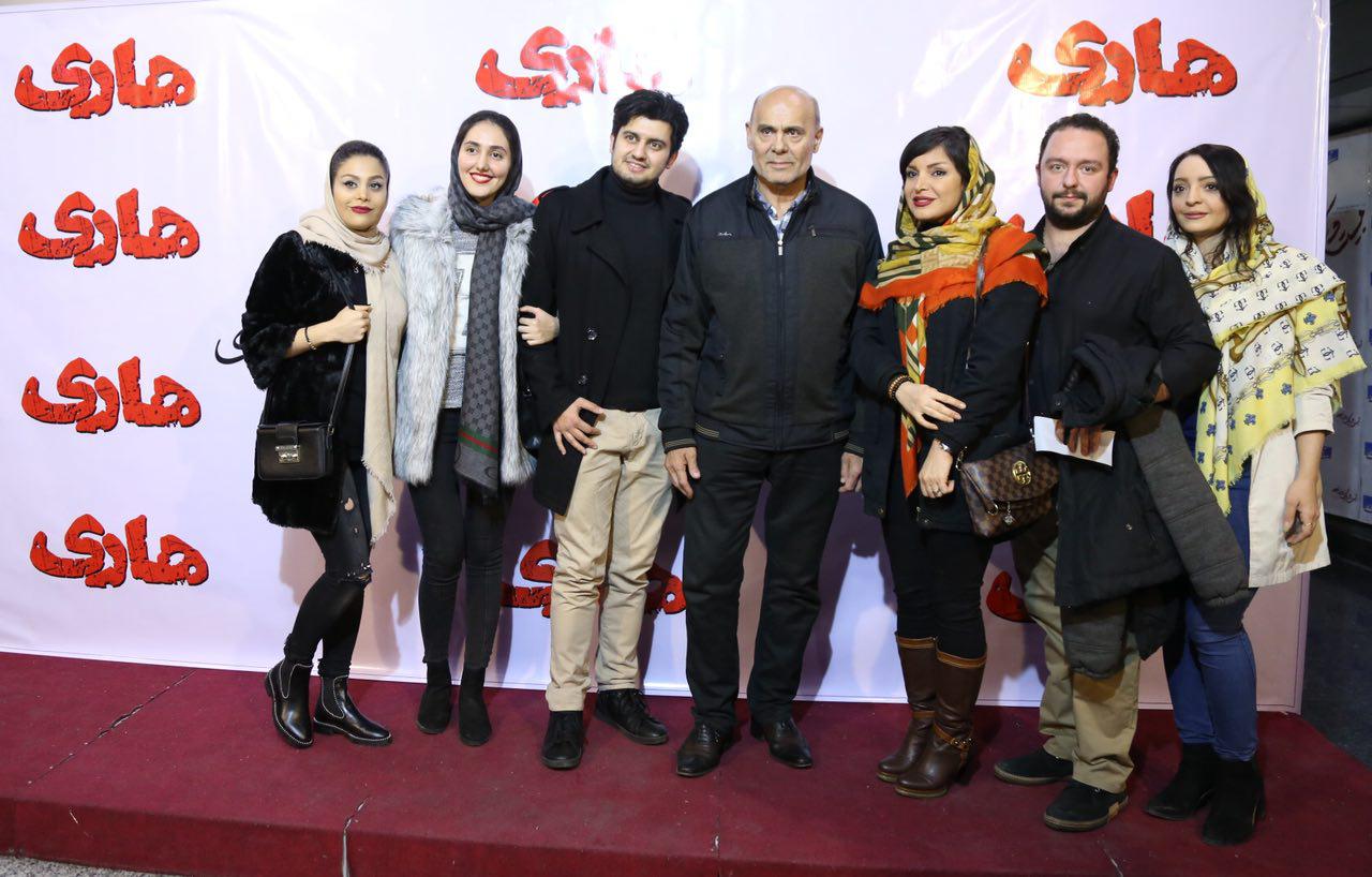 جمشید هاشم‌پور در اکران افتتاحیه فیلم سینمایی هاری