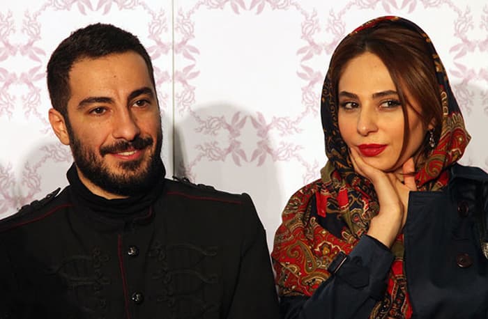 رعنا آزادی‌ور، بازیگر سینما و تلویزیون - عکس جشنواره به همراه نوید محمدزاده