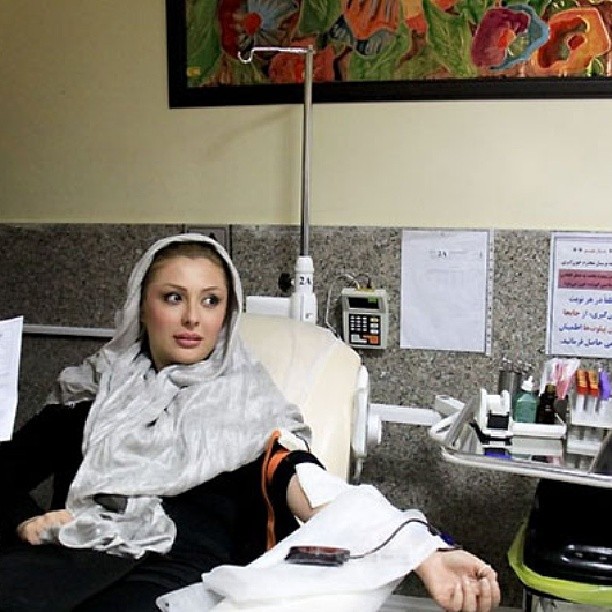 تصویری شخصی از نیوشا ضیغمی، بازیگر سینما و تلویزیون