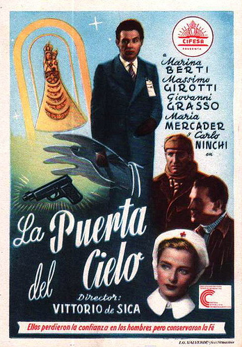  فیلم سینمایی La porta del cielo به کارگردانی Vittorio De Sica