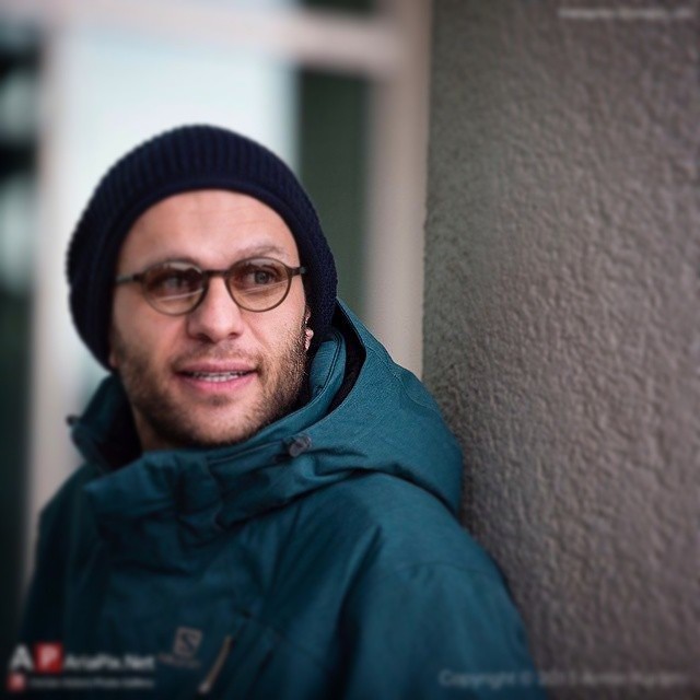 تصویری شخصی از بابک حمیدیان، بازیگر و تهیه کننده سینما و تلویزیون