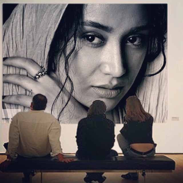 تصویری شخصی از بهاره افشاری، بازیگر و تهیه کننده سینما و تلویزیون