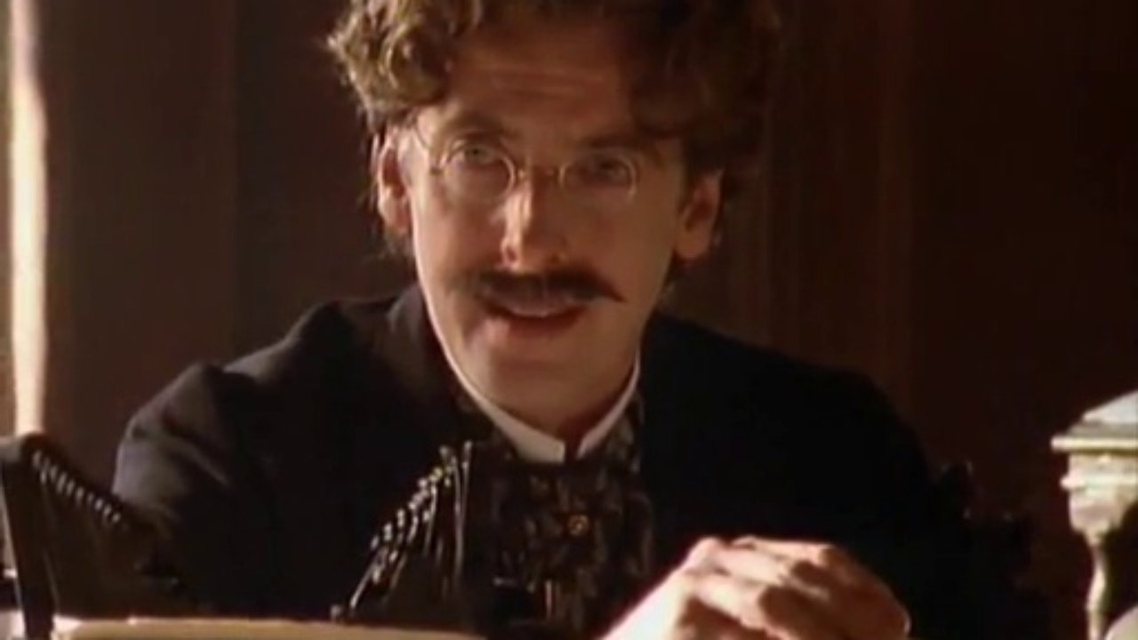 Peter Capaldi در صحنه فیلم سینمایی The Treasure Seekers