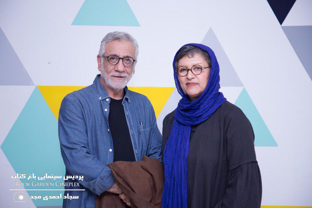 مسعود رایگان در اکران افتتاحیه فیلم سینمایی رفتن به همراه رویا تیموریان