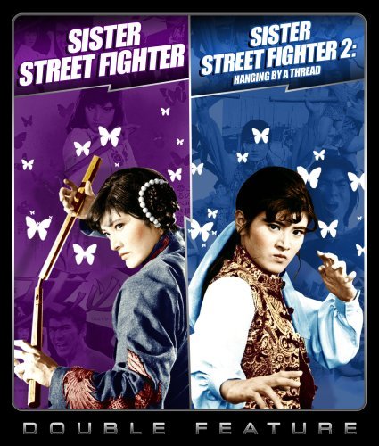 Etsuko Shihomi در صحنه فیلم سینمایی Sister Street Fighter: Hanging by a Thread