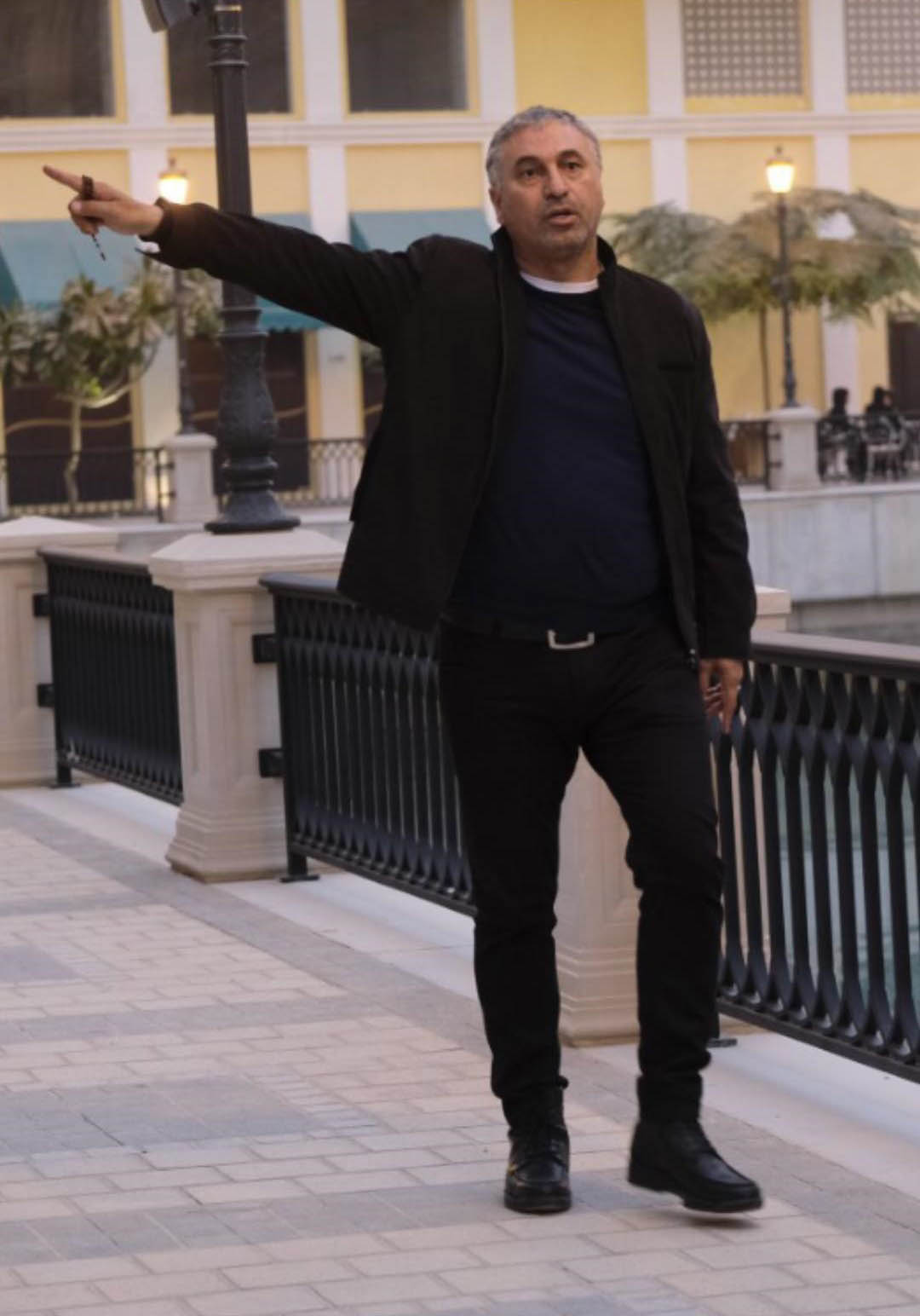 حمید فرخ‌نژاد در پشت صحنه فیلم سینمایی لاتاری