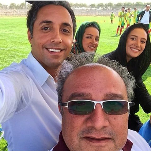 تصویری شخصی از بهاره افشاری، بازیگر و تهیه کننده سینما و تلویزیون