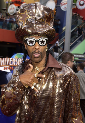 Bootsy Collins در صحنه فیلم سینمایی Undercover Brother