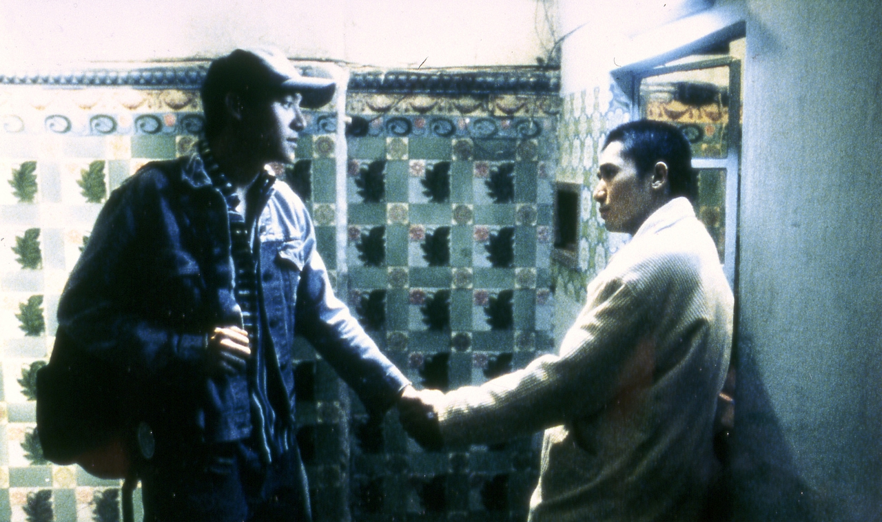 Tony Chiu Wai Leung در صحنه فیلم سینمایی Happy Together به همراه Chen Chang