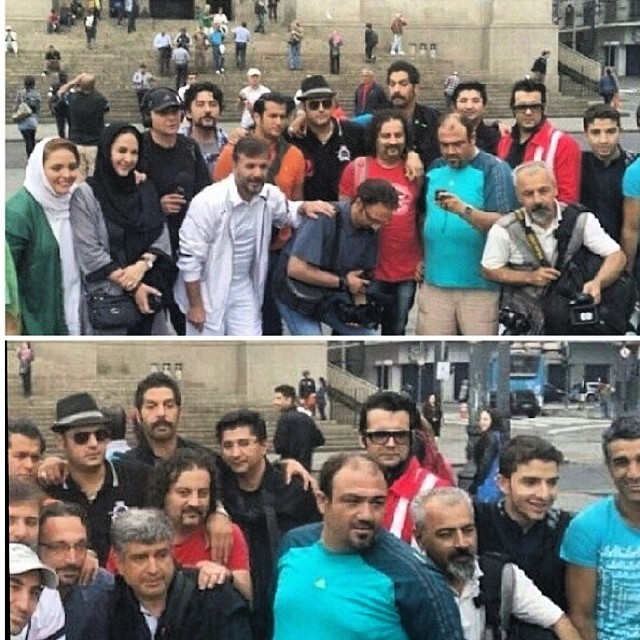 تصویری شخصی از سیدحسام نواب‌صفوی، بازیگر سینما و تلویزیون