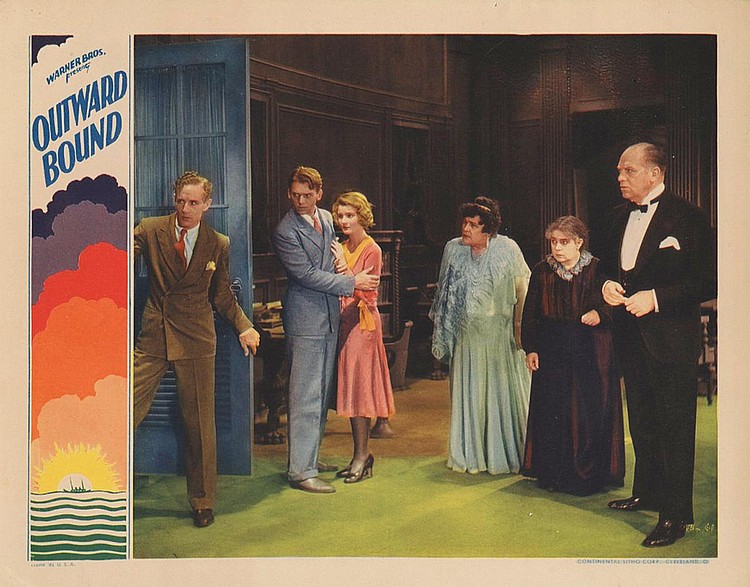  فیلم سینمایی Outward Bound با حضور Beryl Mercer، Alison Skipworth، Montagu Love، Helen Chandler، Douglas Fairbanks Jr. و Leslie Howard