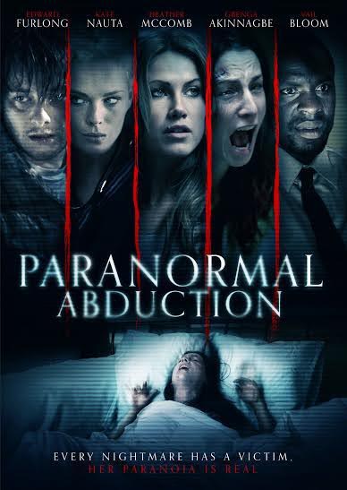 ادوارد فرلانگ در صحنه فیلم سینمایی Paranormal Abduction به همراه Gbenga Akinnagbe، Kate Nauta، Hazel D'Jan، Vail Bloom و Heather McComb