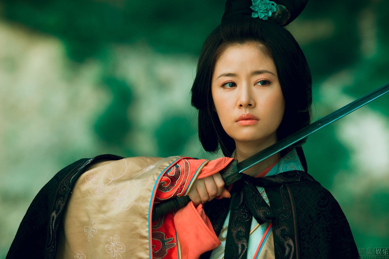 Ruby Lin در صحنه سریال تلویزیونی Three Kingdoms