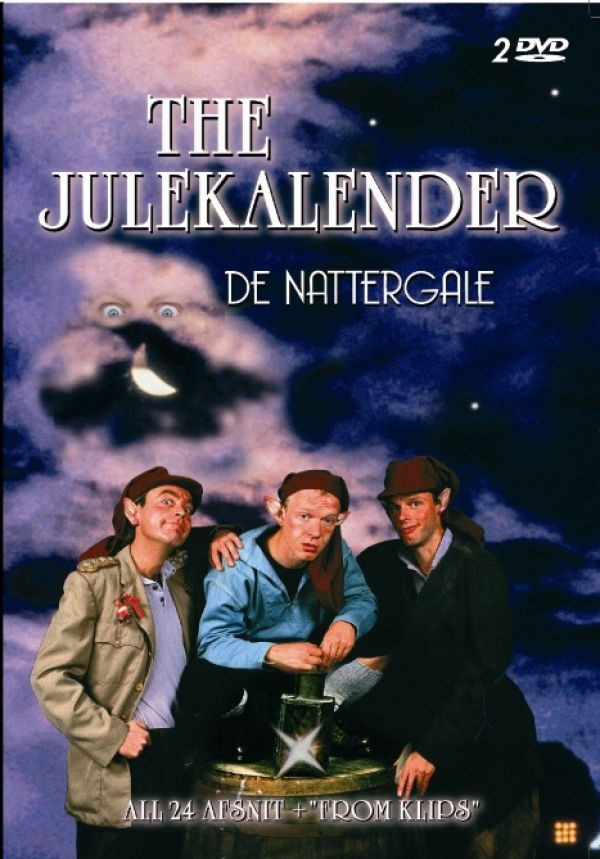 Viggo Sommer در صحنه سریال تلویزیونی The Julekalender به همراه Carsten Knudsen و Uffe Rørbæk Madsen