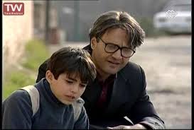 رامبد جوان در صحنه سریال تلویزیونی بزرگ مردکوچک به همراه محمد شادانی