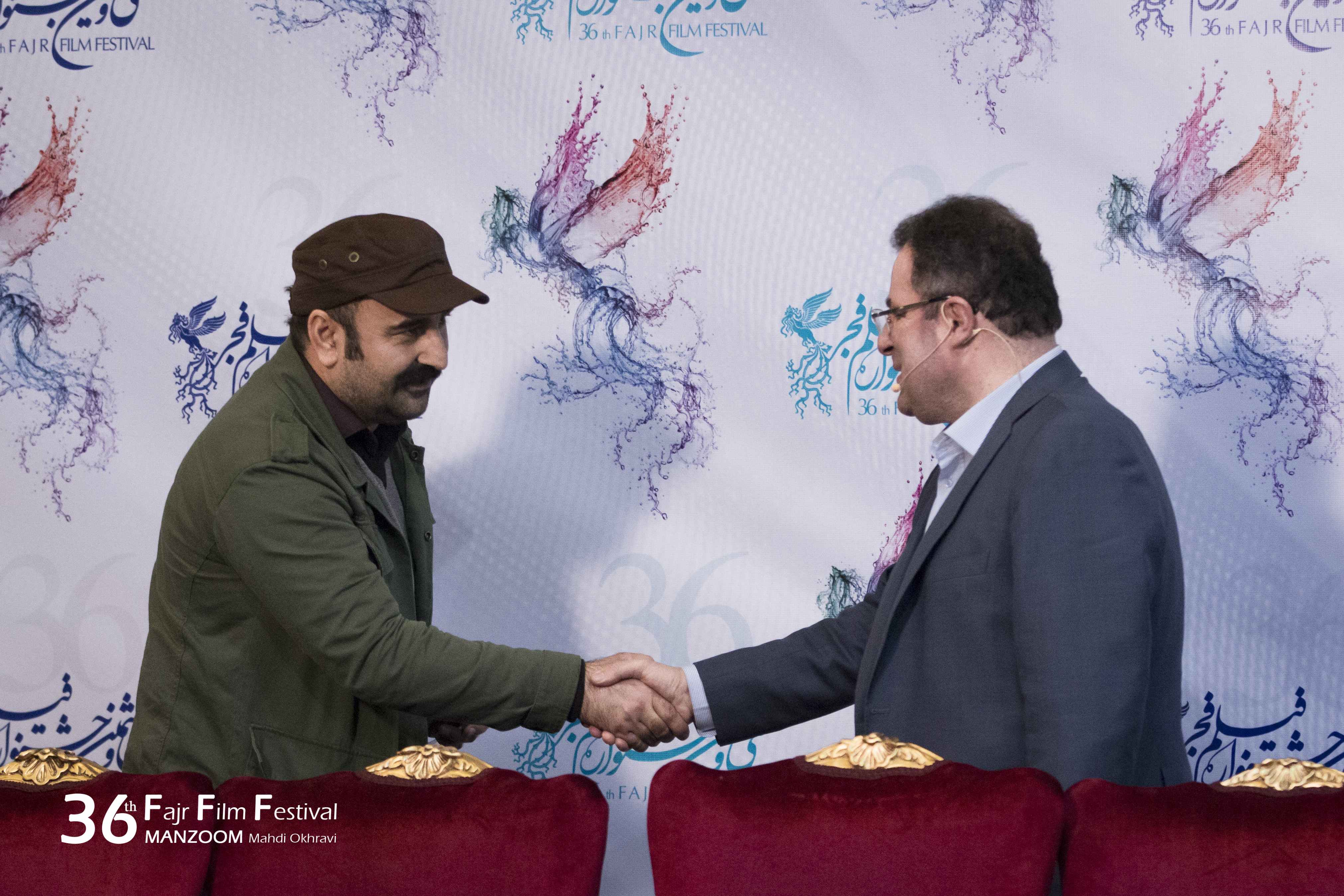 مهران احمدی در نشست خبری فیلم سینمایی مصادره