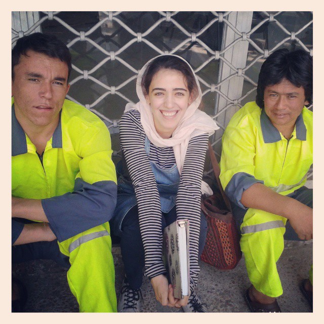 تصویری شخصی از فائزه علوی، بازیگر سینما و تلویزیون