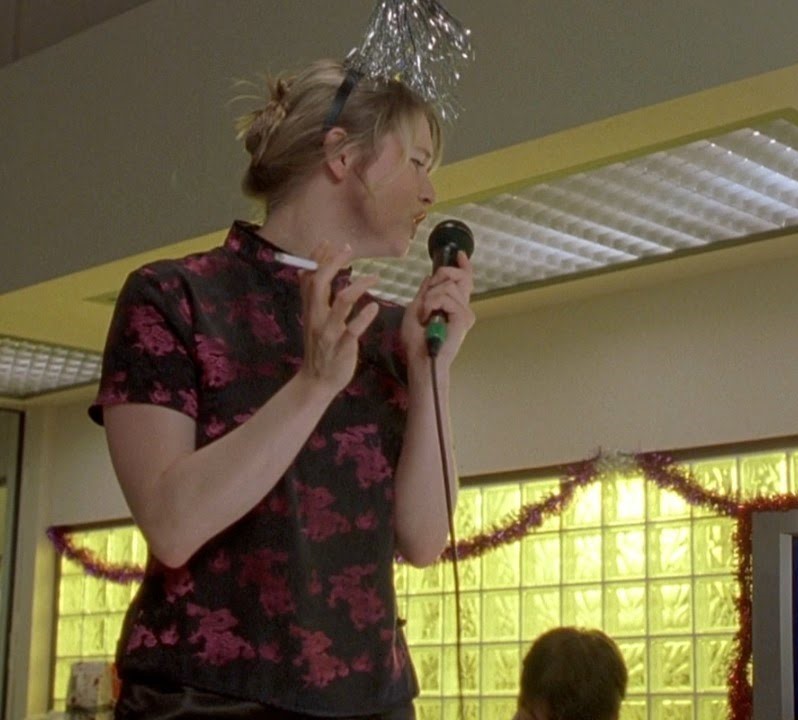 رنی زِلوِگِر در صحنه فیلم سینمایی Bridget Jones's Diary