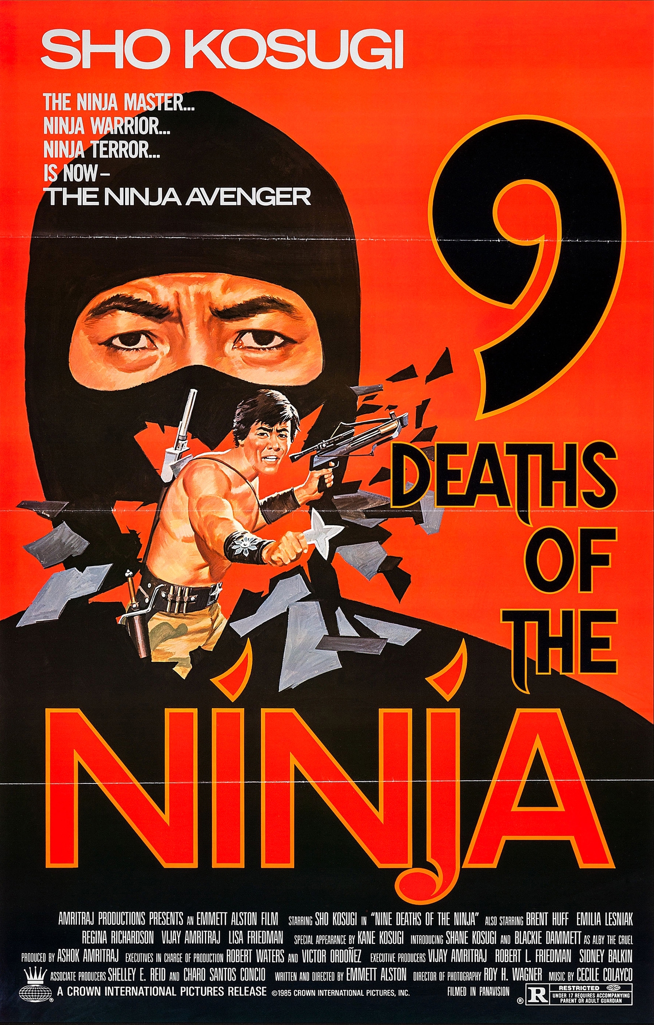  فیلم سینمایی Nine Deaths of the Ninja به کارگردانی Emmett Alston
