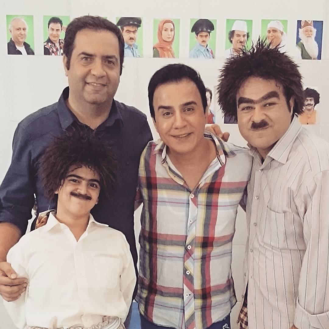 پشت صحنه سریال تلویزیونی محله گل و بلبل به کارگردانی احمد درویش علیپور
