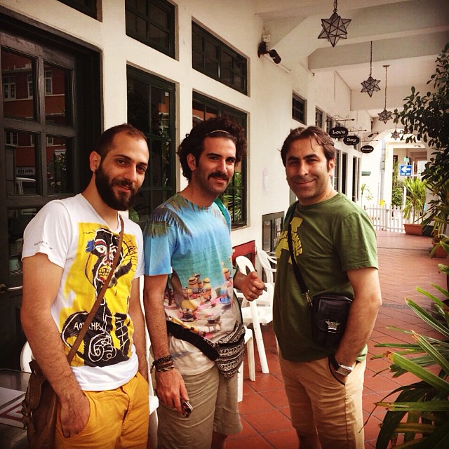 تصویری شخصی از هوتن شکیبا، بازیگر و گوینده سینما و تلویزیون