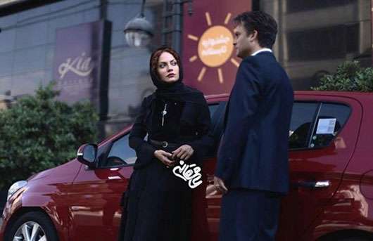 مهناز افشار در صحنه سریال شبکه نمایش خانگی عاشقانه