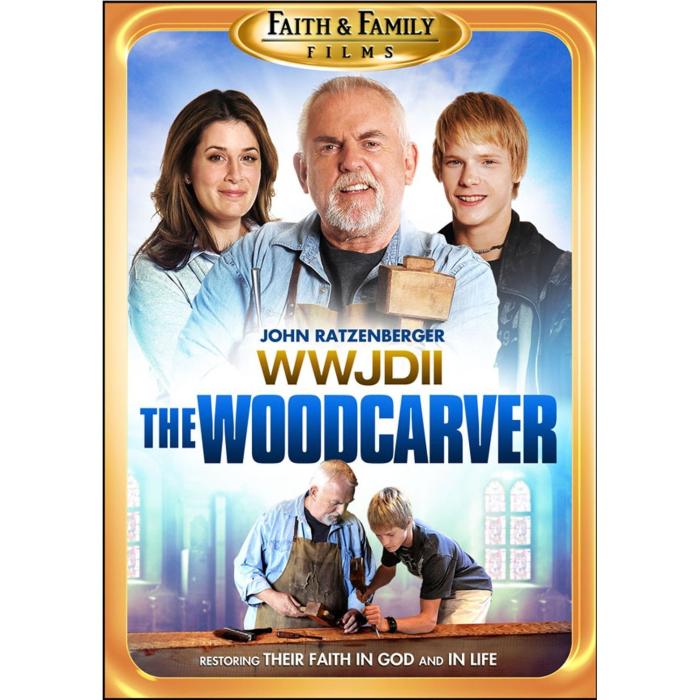 جان راتزنبرگر در صحنه فیلم سینمایی The Woodcarver به همراه Dakota Daulby و Nicole Oliver