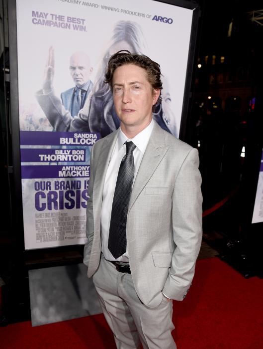 David Gordon Green در صحنه فیلم سینمایی Our Brand Is Crisis