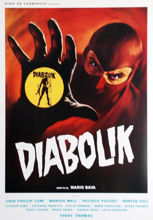  فیلم سینمایی Diabolik به کارگردانی Mario Bava