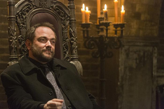 Mark Sheppard در صحنه سریال تلویزیونی ماوراء  طبیعی