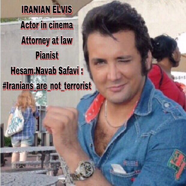 تصویری شخصی از سیدحسام نواب‌صفوی، بازیگر سینما و تلویزیون