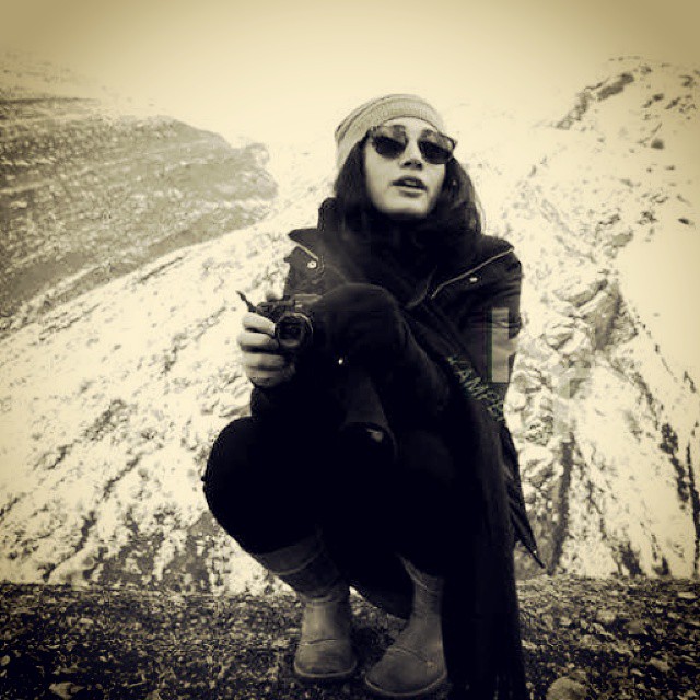 تصویری شخصی از مینا ساداتی، بازیگر سینما و تلویزیون