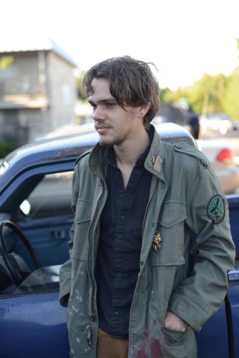 Ellar Coltrane در صحنه فیلم سینمایی پسرانگی