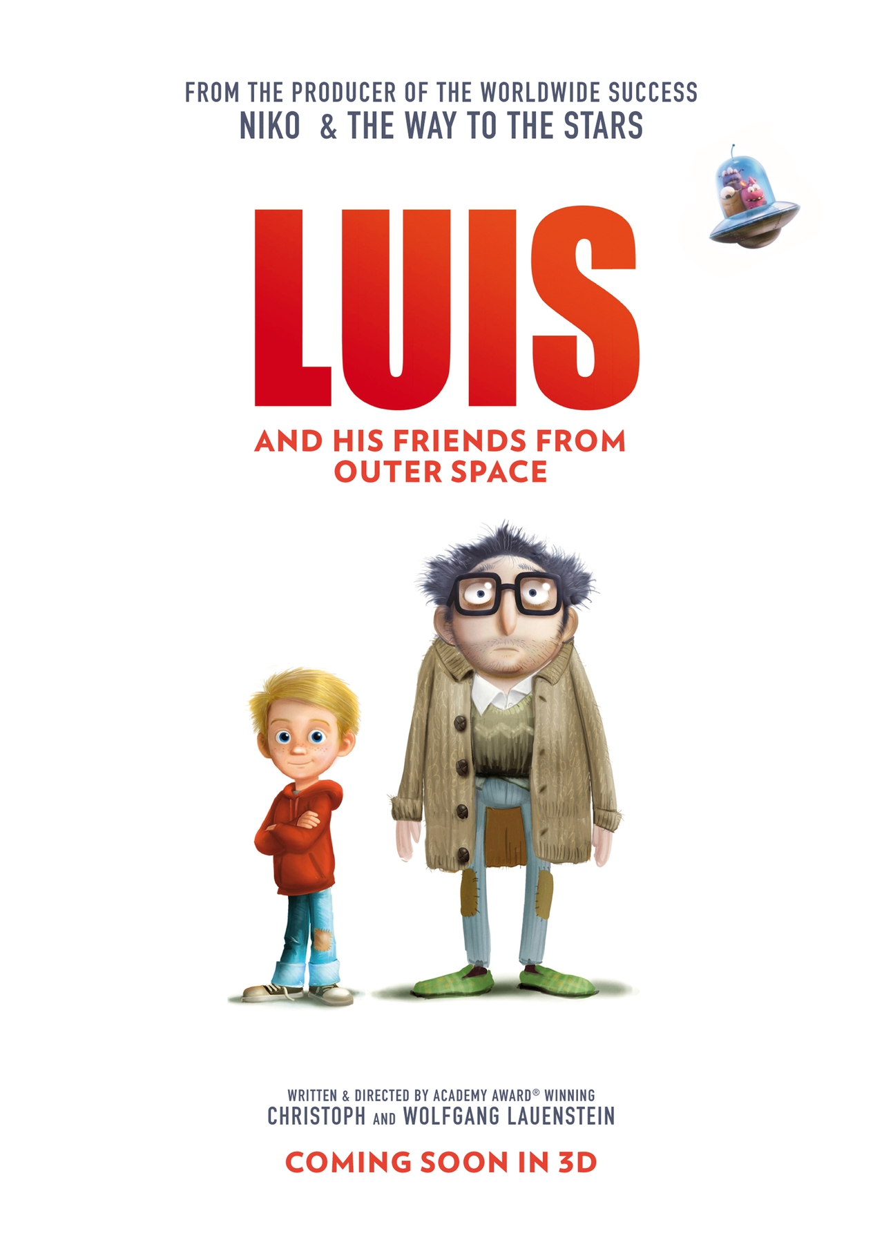  فیلم سینمایی Luis & the Aliens به کارگردانی Sean McCormack و Christoph Lauenstein و Wolfgang Lauenstein