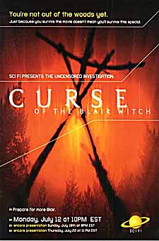  فیلم سینمایی Curse of the Blair Witch به کارگردانی Daniel Myrick و Eduardo Sánchez